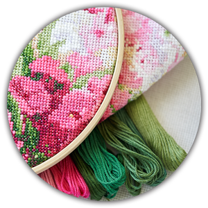 Embroidery, Cross Stitch & Needlepoint Patterns & Kits