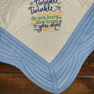 Customized Embroidered Baby Blankets