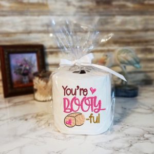 YOU'RE BOOTY-FUL - Funny Toilet Paper Cover Bathroom Decor Funny Gift