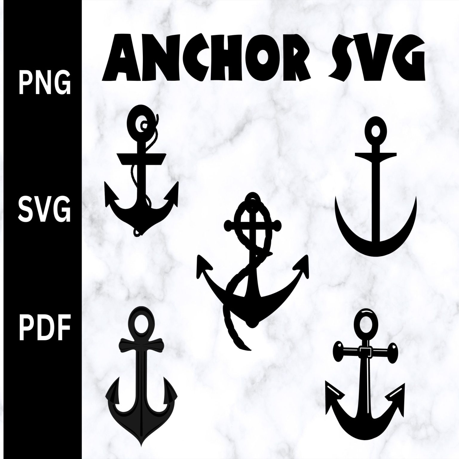 Anchor SVG, Anchor Clipart, Anchor Cut Files, Anchor Vector, Anchor PNG ...