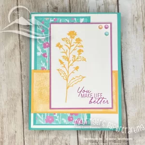 Handmade Appreciation Card - You Make Life Better