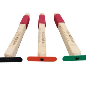 Red Handle • Yip Stick Fidget Spinners • Three Pack [3] • Magical Forward and Reverse Spin Action