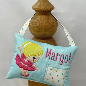 Ballerina Tooth Fairy Pillow by Tooth Fairy Tess