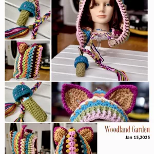 Ladies Woodland Gardens Kitty Kat Hood