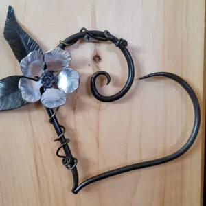 Floral Heart Wall Sculpture