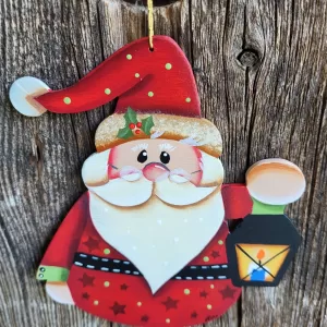 Santa Tree Ornament