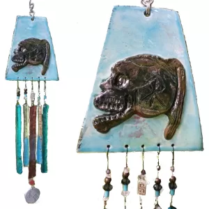 Viking Skull Wind Chime