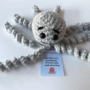 Crocheted Fidget Octopus
