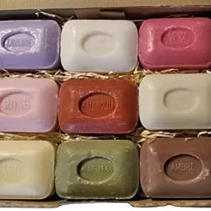 The Seraglio Gift Box Marseille Soap 9 Scents