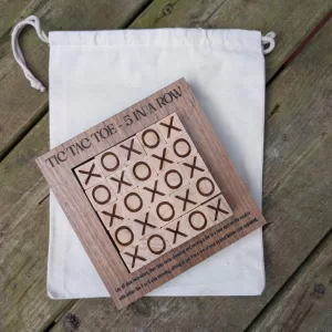 Tic Tac Toe, 5 In a Row, Strategy, Family Game Night, Travel games