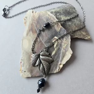 Antique Leaf Necklace