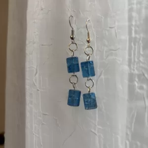 Blue Dangle Earrings