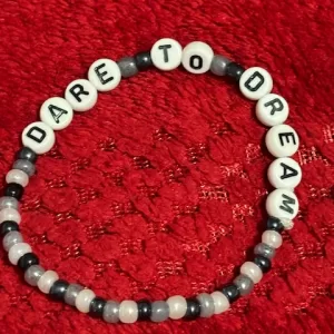 Dare to Dream Beaded Unisex Friendship Bracelet
