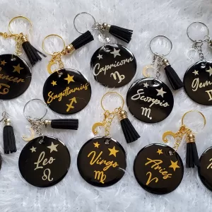 Custom Acrylic Keychain - Astrology/Zodiac