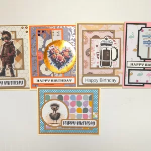 Happy Birthday Greeting Card Pack #1