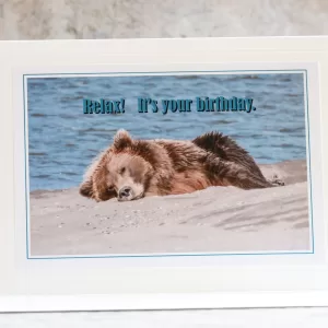 Art Card Birthday Bear