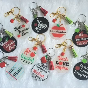 Custom Acrylic Keychain - Teacher
