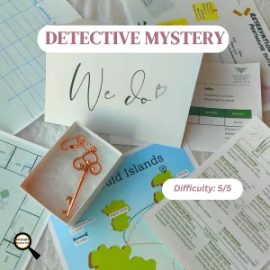 Save the Wedding - Whodunnit Detective Game for Teens + Adults | Escape Room Puzzle Mystery