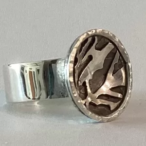 Sterling Silver Ring -- Size 7 1/4