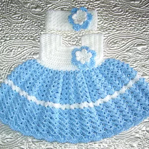 Dress 3-6M with matching headband ready to ship