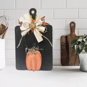 Fall Cutting Board Decor