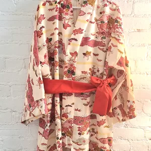 Elegant Kimono Jacket – Handmade in Canada from Vintage Japanese Silk
