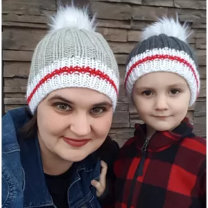 Classic Work Sock Winter Hat Knitting Pattern