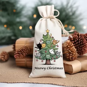 Meowy Christmas Treat Bag