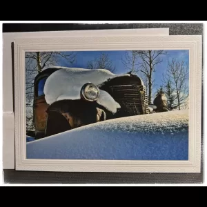 Mr. Hoppers Truck. Photographic Blank Notecard .