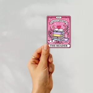 The Reader Tarot Card Sticker