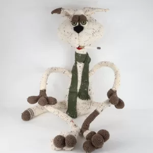 Crochet Cat, named Ostap CO-1