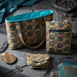 Gear themed bag 3 piece set