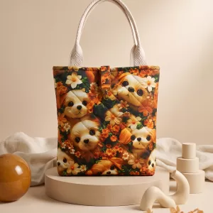Autumn Puppy Diaper Bag