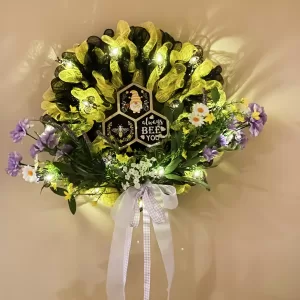 Fall Bee Wreath