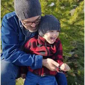 Cold Embers Winter Hat Knitting Pattern